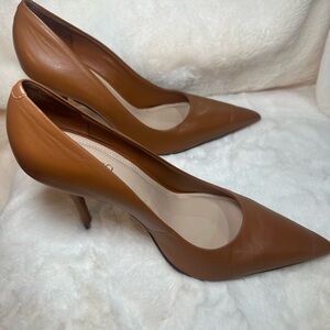 Arezzo Women's Tan Leather Emily High Stiletto Pump